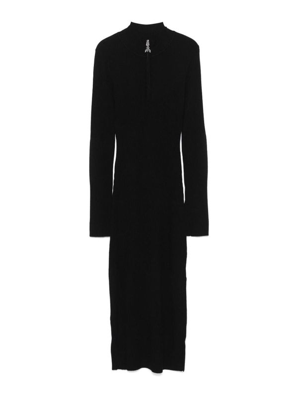 Patrizia Pepe Robe Au Genou - Noir
