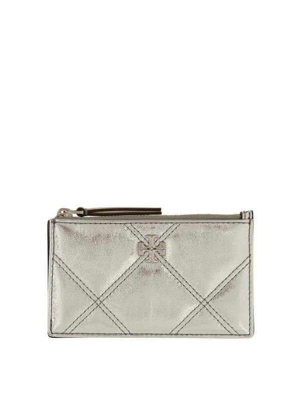 Tory Burch Portefeuilles - Argent