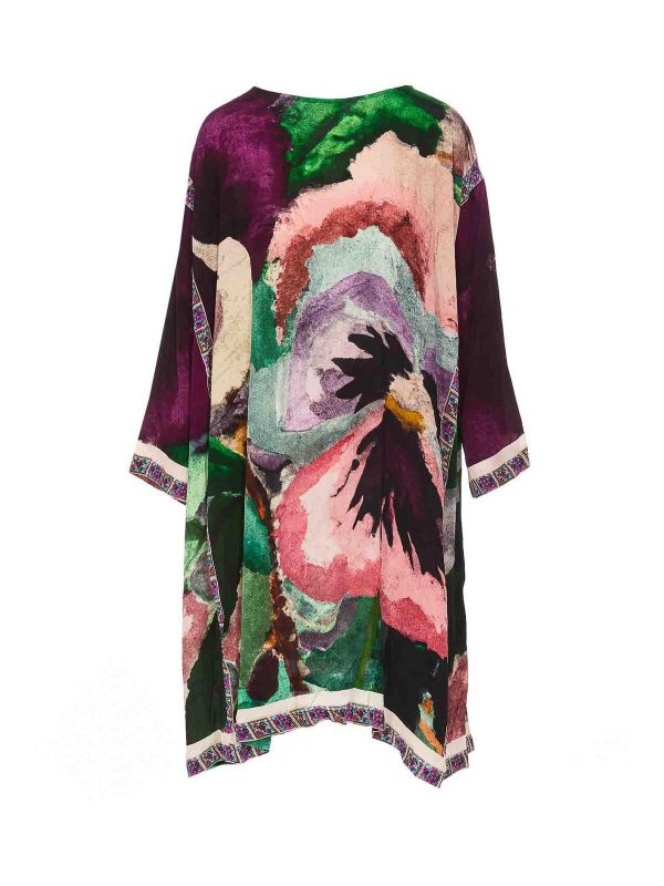 Yavi Robe Au Genou - Multicolore
