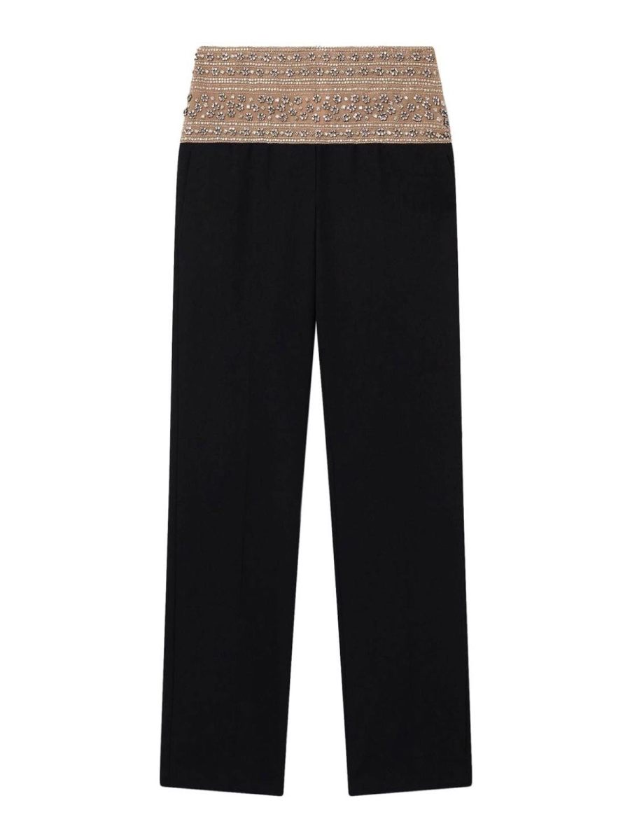 Stella Mccartney Pantalons Décontractés - Plastron