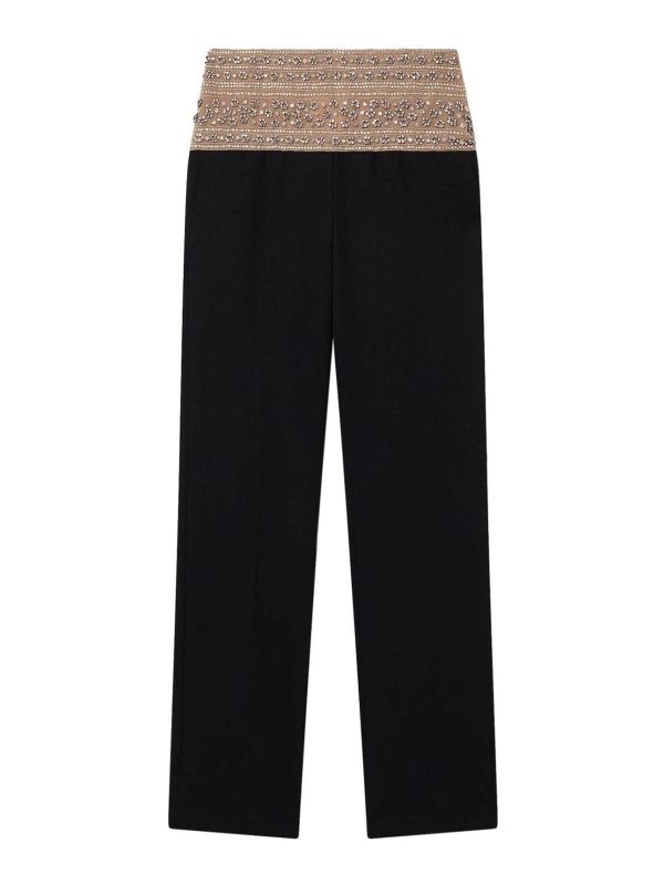 Stella Mccartney Pantalons Décontractés - Plastron