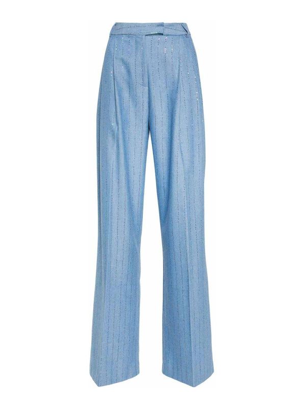 Des Phemmes Pantalon Couturier - Bleu