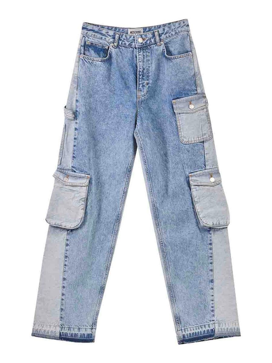 Moschino Jeans Jean Bootcut - Bleu