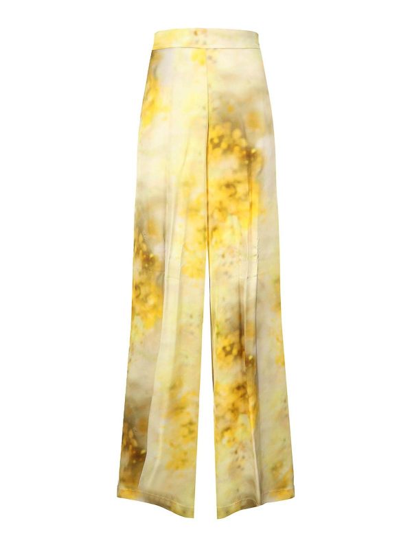 Pinko Pantalons Décontractés - Jaune