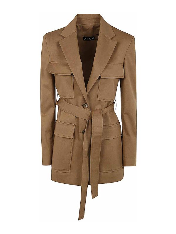 Drhope Veste Casual - Marron