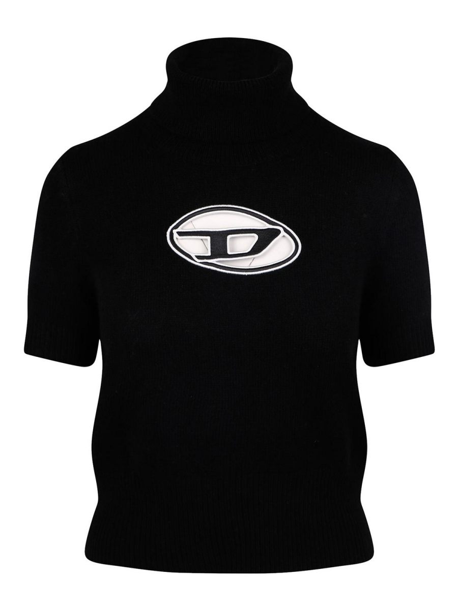 Diesel Pull Col Bateau - Noir