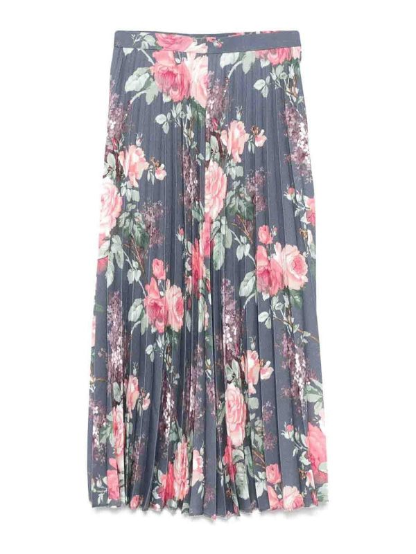 Junya Watanabe Jupe Midi - Bleu