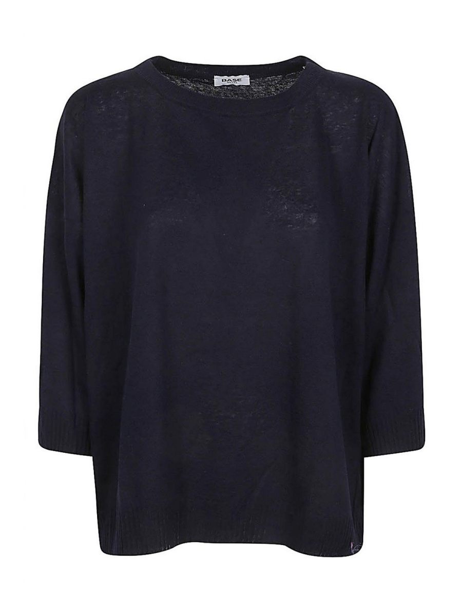 Base Pull Col Bateau - Bleu