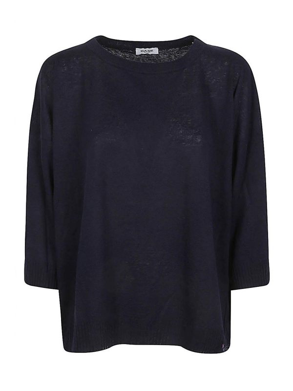 Base Pull Col Bateau - Bleu