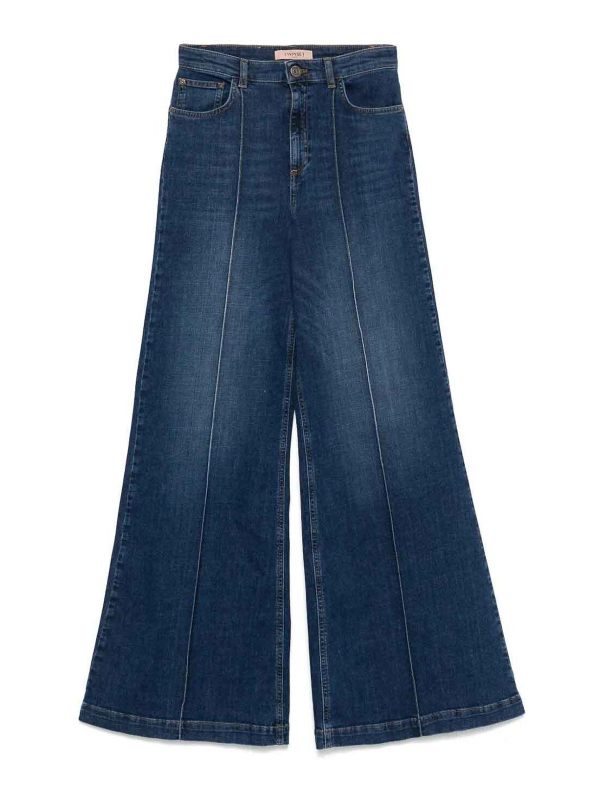 Twinset Jean Bootcut - Foncé Délavé