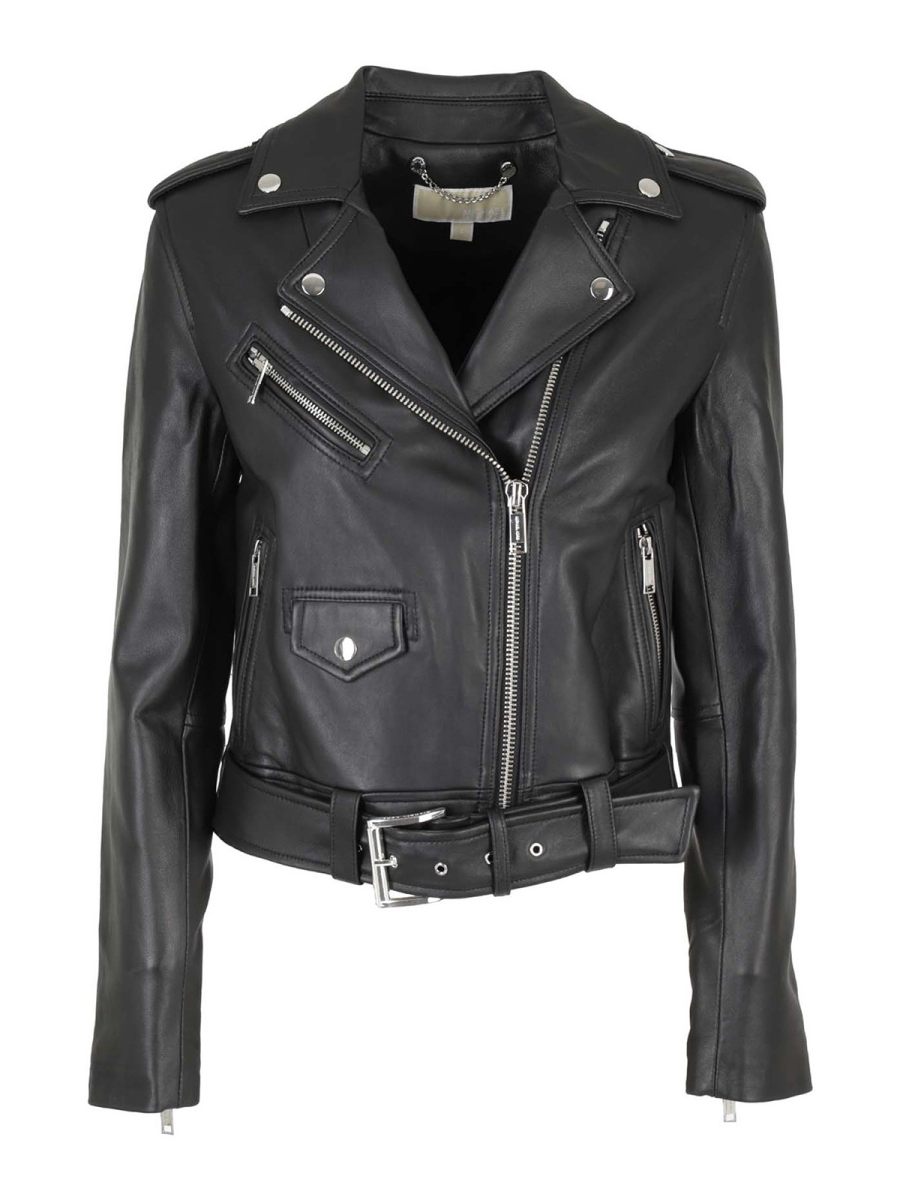 Michael Kors Blouson En Cuir - Moto