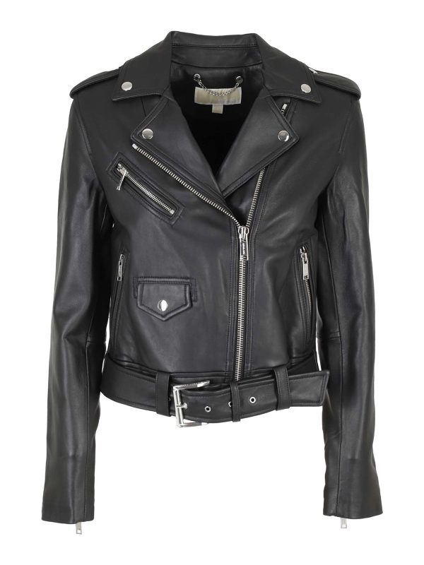 Michael Kors Blouson En Cuir - Moto