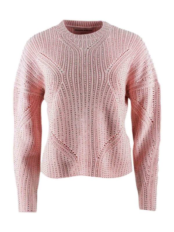 Ermanno Scervino Pull Col Rond - Rose
