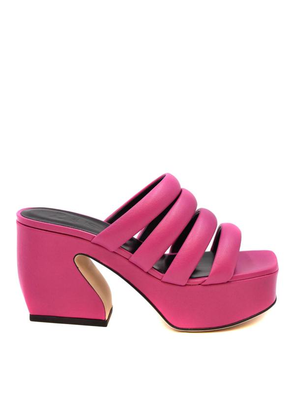 Si Rossi Sandales - Fuchsia