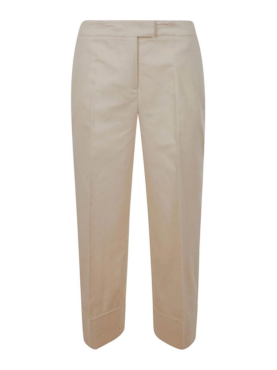 Pt Torino Pantalons Décontractés - Crème