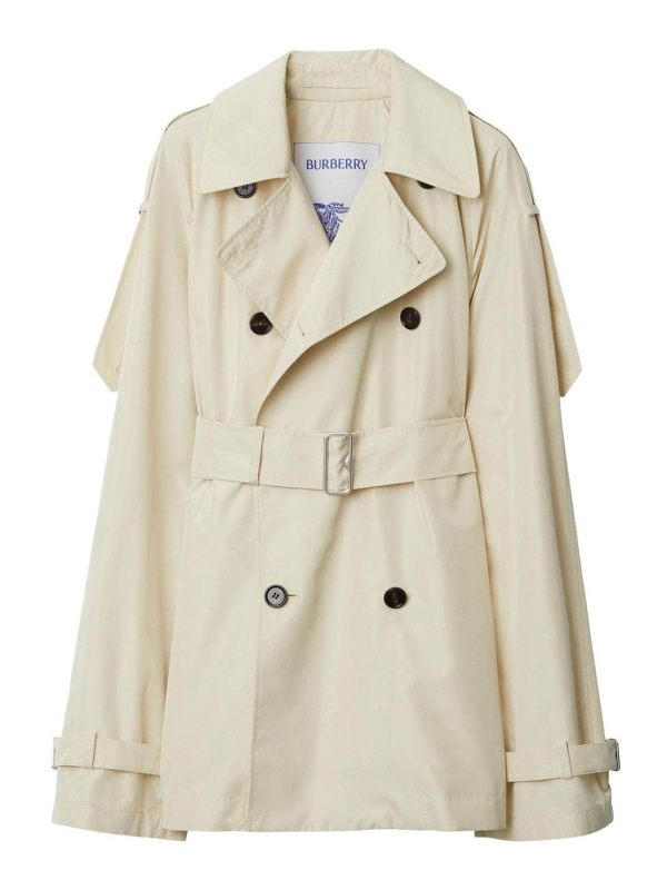 Burberry Trench-Coat - Blanc
