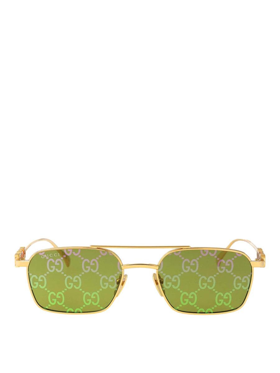 Gucci Lunettes De Soleil - Or
