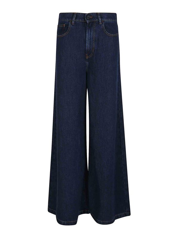 P. A.R. O.S. H. Pantalons Décontractés - Bleu