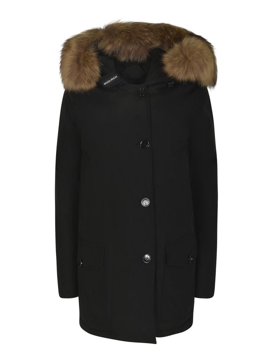 Woolrich Manteau Court - Noir