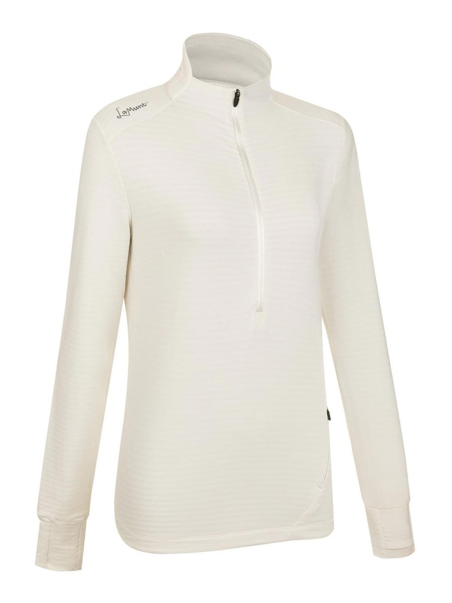 LaMunt Pull Col Bateau - Blanc