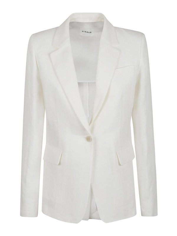P. A.R. O.S. H. Veste Casual - Blanc