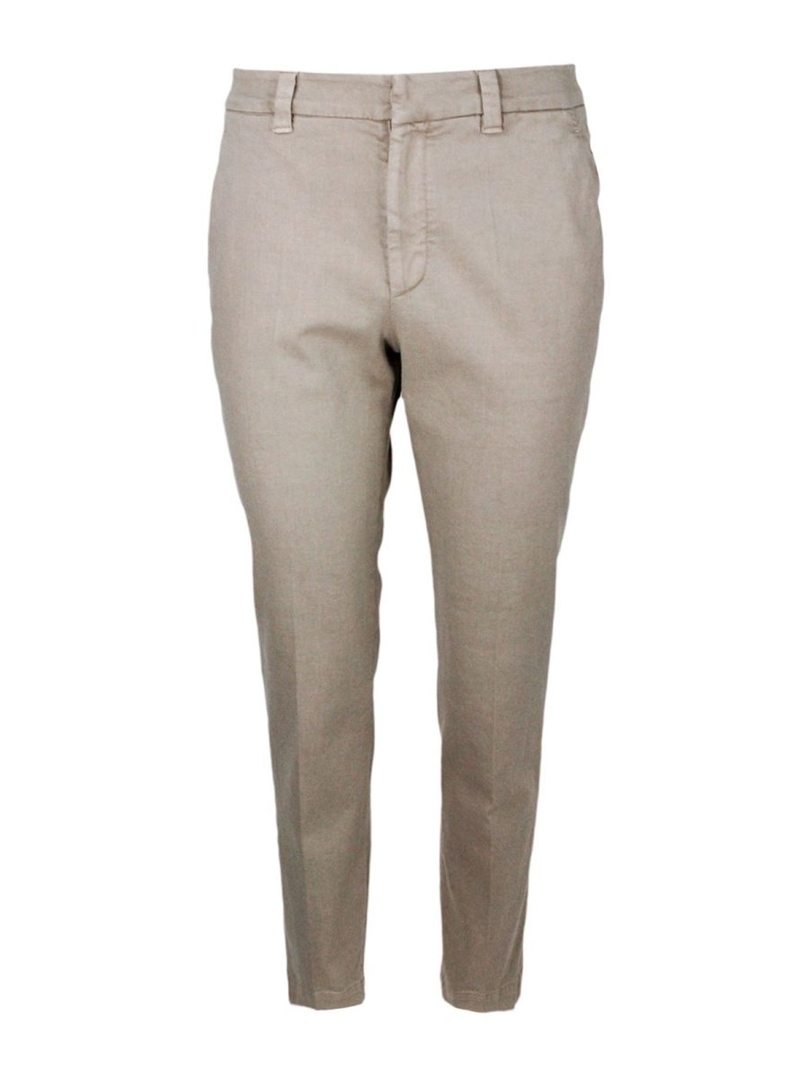 Brunello Cucinelli Pantalons Décontractés - Beige
