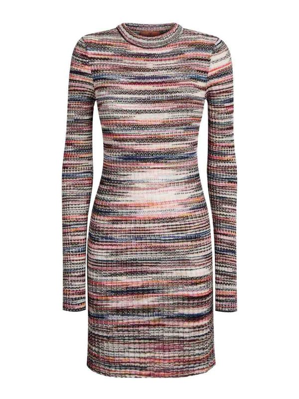 Missoni Robe Courte - Rose Clair