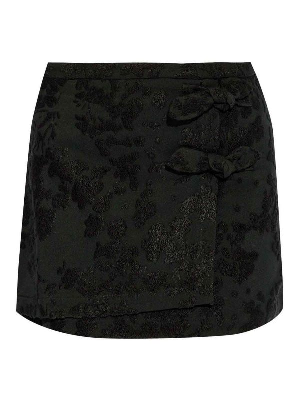 Ganni Mini Jupe - Noir