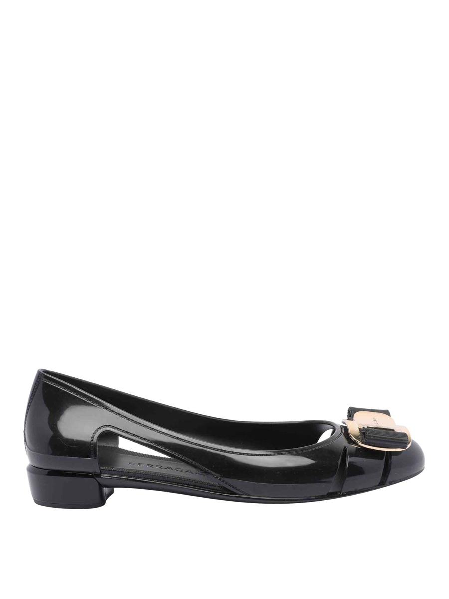 Ferragamo Ballerines - Noir