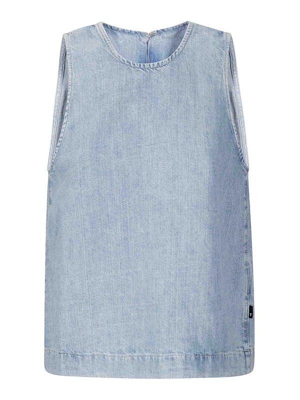 7 For All Mankind Top - Noir