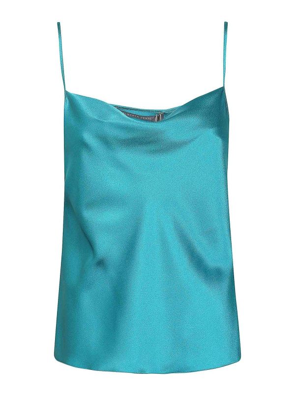 Alberta Ferretti Top - Vert