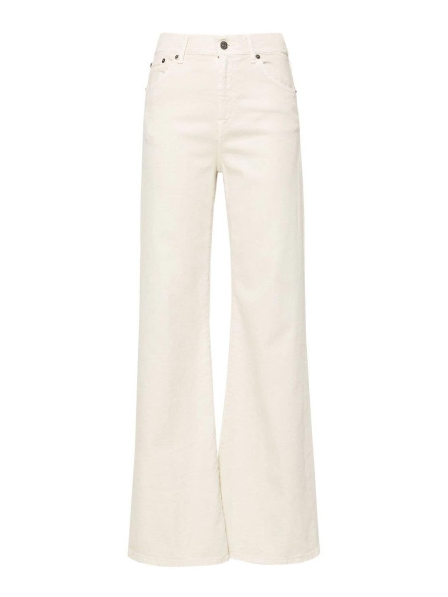 Dondup Jean Droit - Blanc