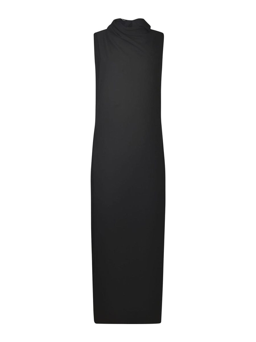 Giorgio Armani Robe Au Genou - Noir