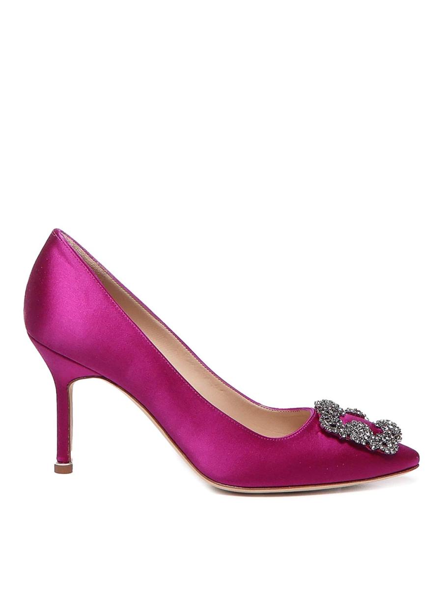Manolo Blahnik Chaussures À Talon - Fuchsia