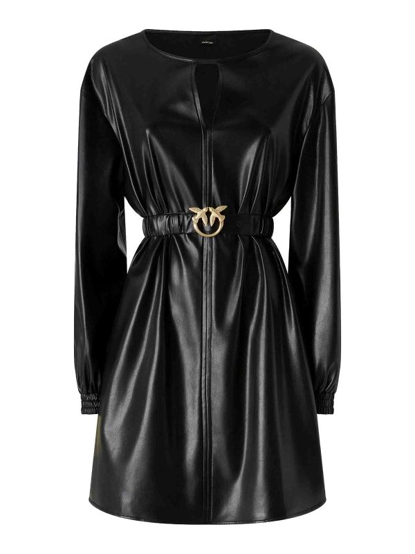 Pinko Robe Courte - Noir