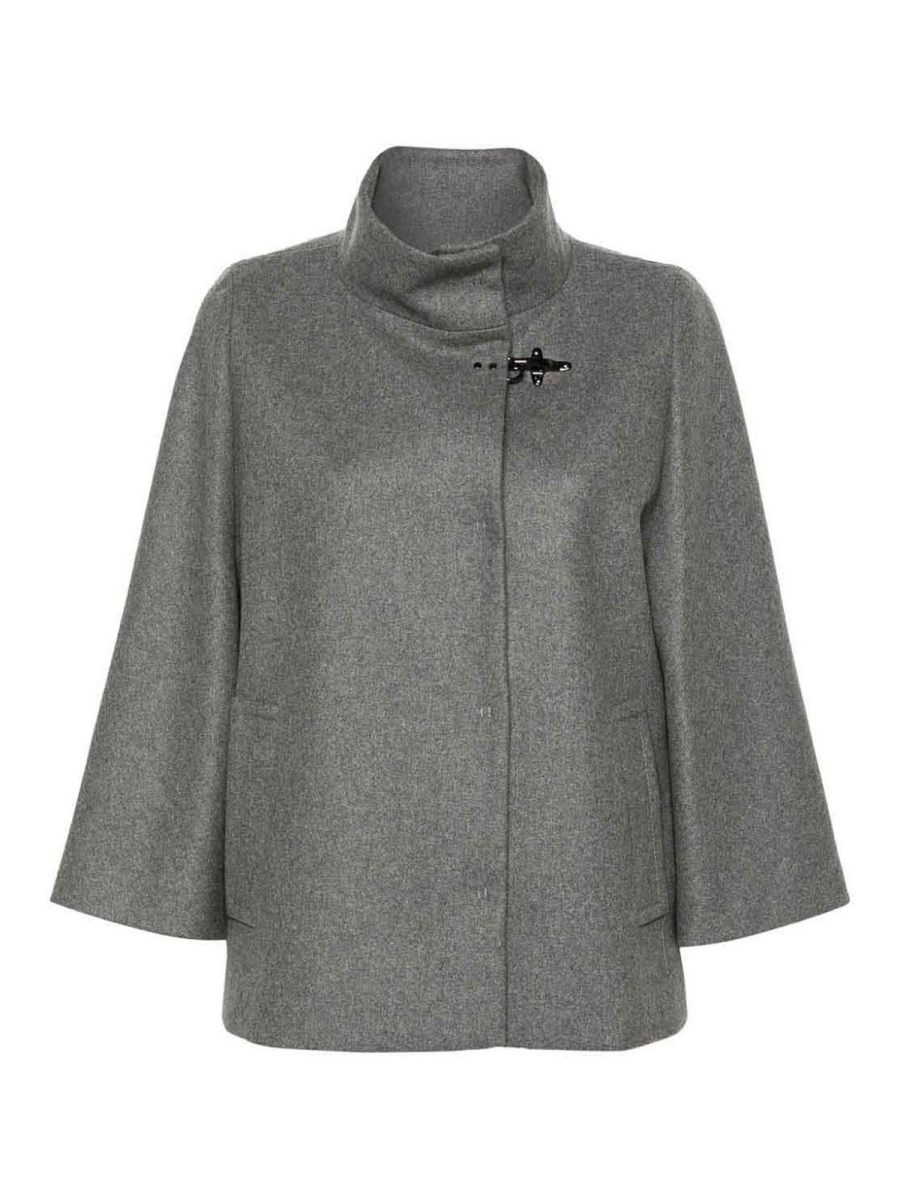 Fay Manteau Court - Gris