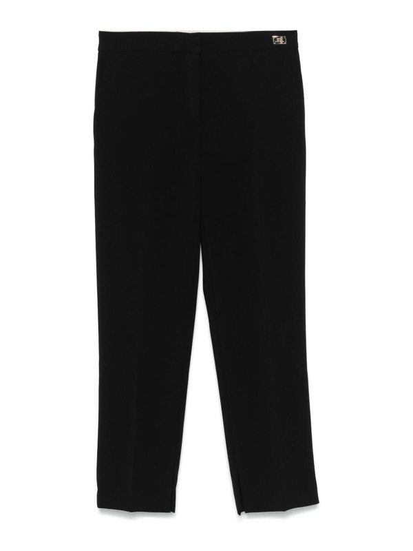 Elisabetta Franchi Pantalons Décontractés - Noir