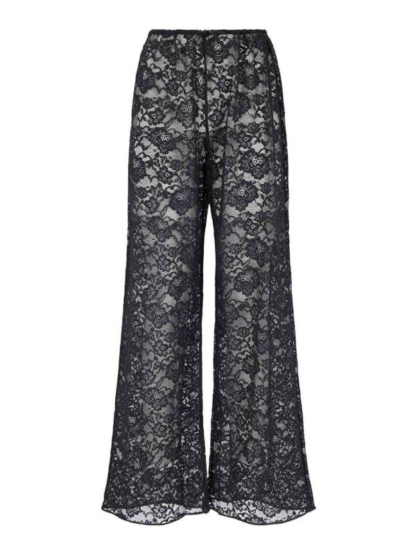 Oséree Pantalons Décontractés - Noir