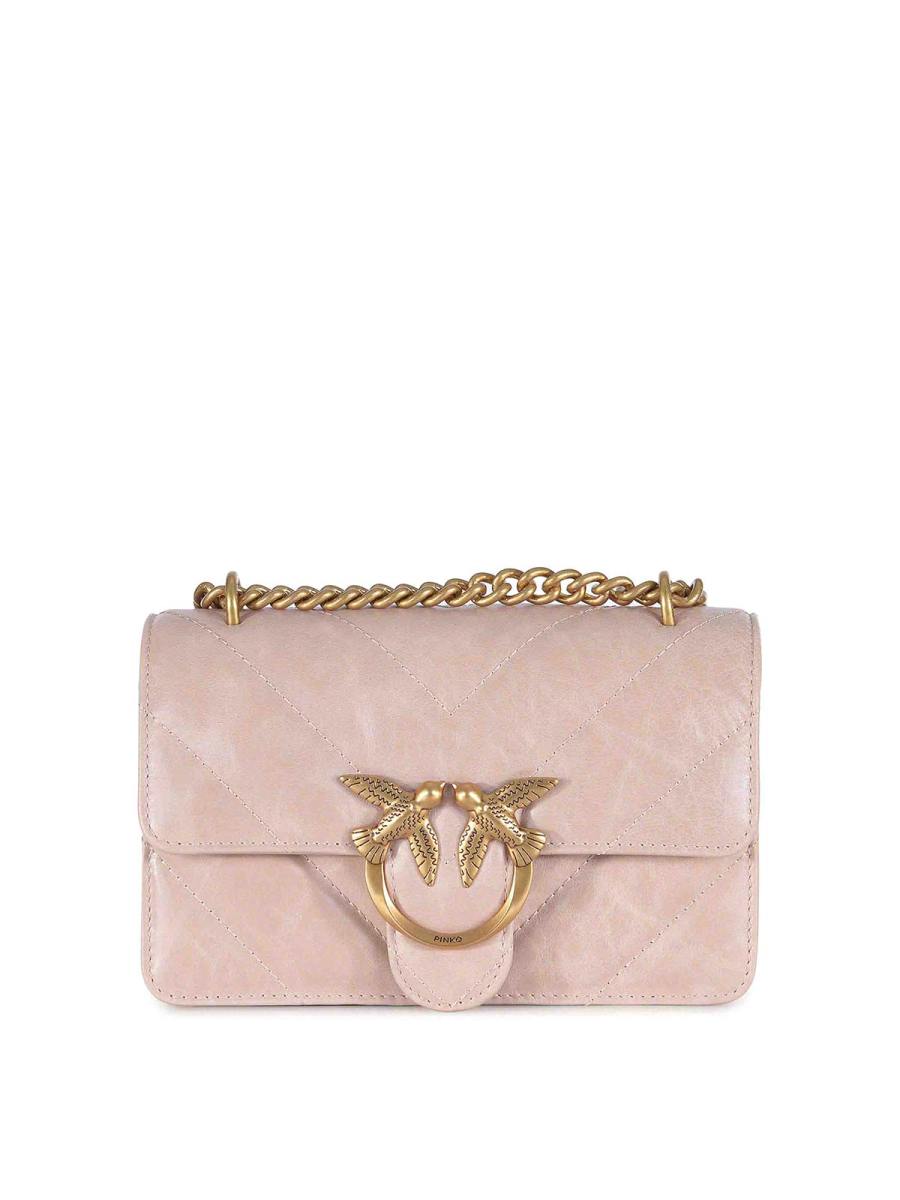 Pinko Sac Bandoulière - Couleur Chair