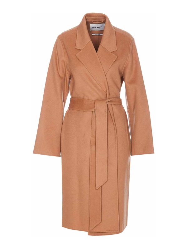 Ivy Oak Manteau Court - Marron