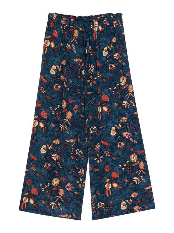 Ulla Johnson Pantalons Décontractés - Bleu Clair