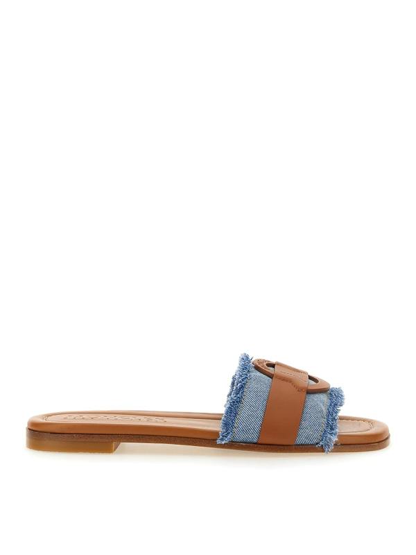 Moncler Sandales - Délavé