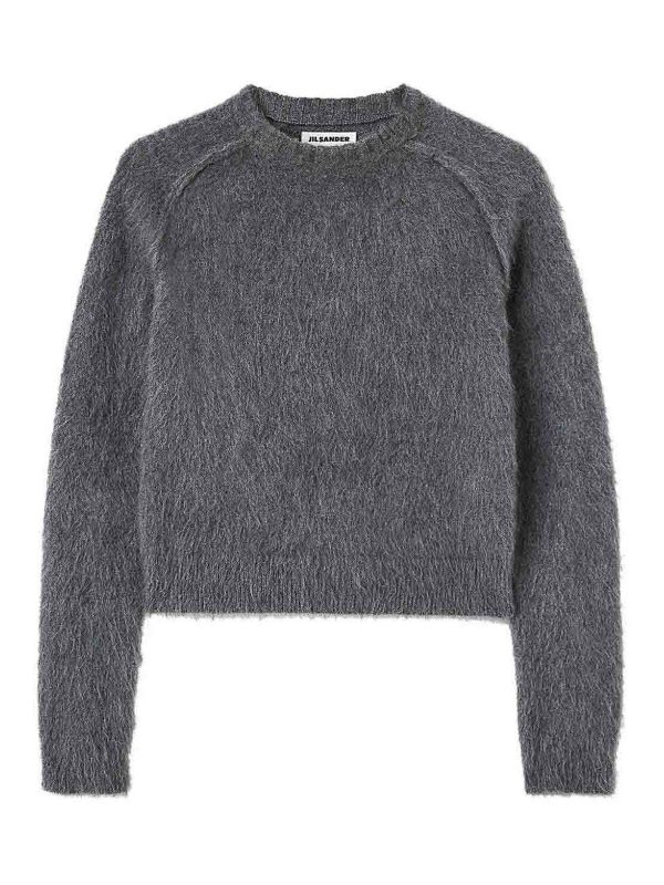Jil Sander Pull Col Rond - Gris