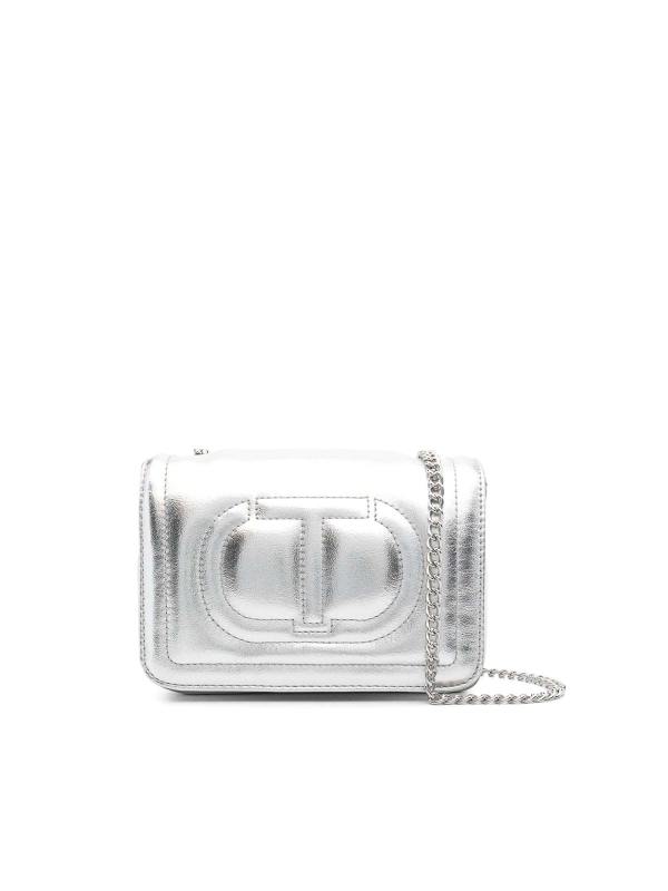 Twinset Sac Porté Épaule - Argent