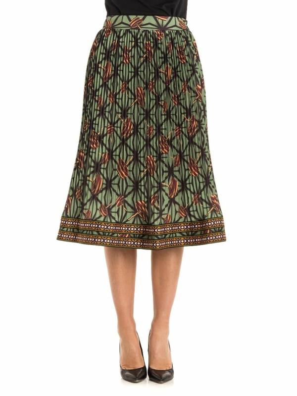 Stella Jean Mini Jupe - Vert