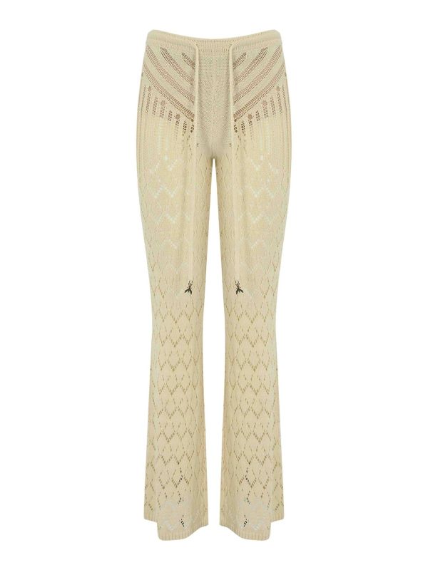 Patrizia Pepe Pantalons Décontractés - Blanc