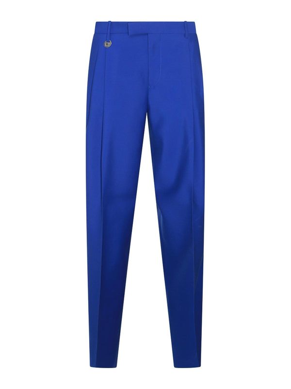 Burberry Pantalons Décontractés - Bleu