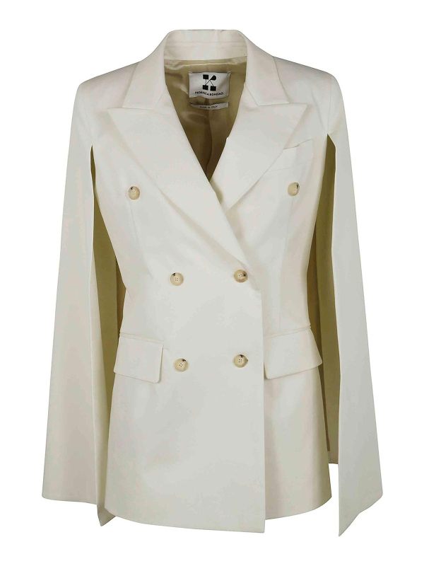 Federica Bonifaci Veste Casual - Blanc