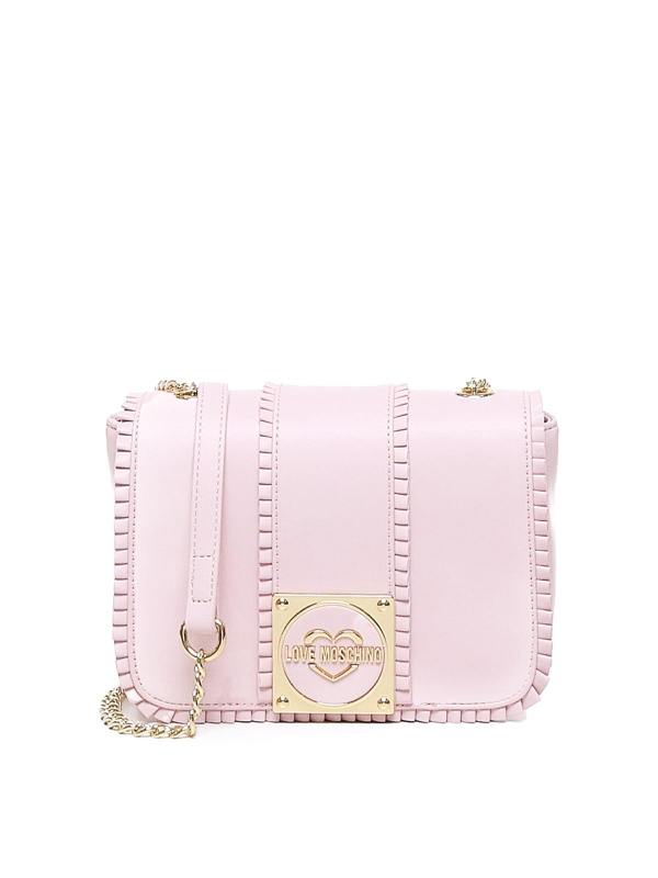 Love Moschino Sac Porté Épaule - Couleur Chair