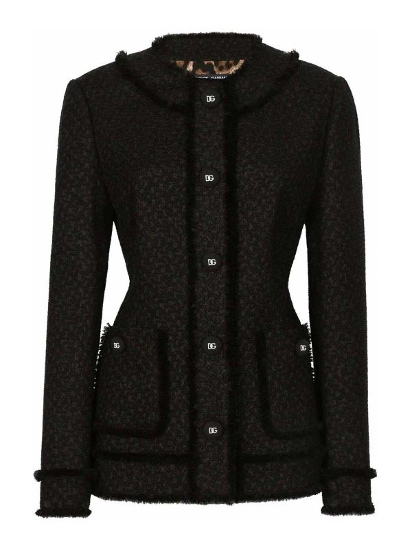 Dolce & Gabbana Veste Casual - Noir